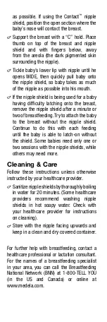 Preview for 3 page of Medela Nipple Shield User Manual