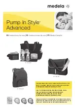 Medela Pump In Style Advanced Instructions For Use Manual preview