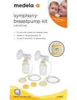 Medela Symphony 67399S Instructions Manual preview