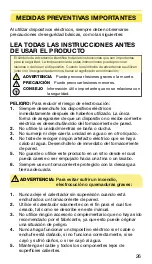 Preview for 28 page of Medela Waterless Milk Warmer Instructions For Use Manual