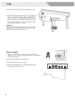 Предварительный просмотр 8 страницы Medeli AW GRAND 300 Owner'S Manual