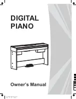 Предварительный просмотр 1 страницы Medeli CDP5000 Owner'S Manual