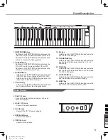 Предварительный просмотр 5 страницы Medeli CDP5000 Owner'S Manual