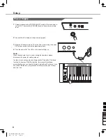 Предварительный просмотр 8 страницы Medeli CDP5000 Owner'S Manual