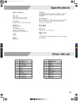 Preview for 23 page of Medeli DD610S Owner'S Manual