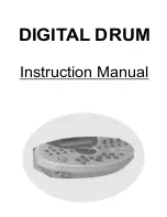 Medeli DIGITAL DRUM Instruction Manual preview