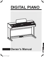 Предварительный просмотр 1 страницы Medeli DP 330 Owner'S Manual