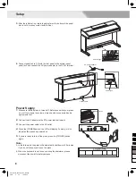 Предварительный просмотр 8 страницы Medeli DP 330 Owner'S Manual