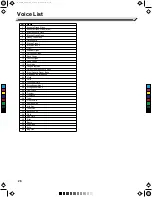 Предварительный просмотр 26 страницы Medeli DP420K Owner'S Manual