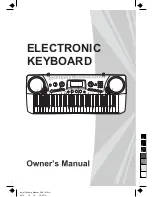 Medeli MC-49 Owner'S Manual preview