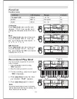 Preview for 14 page of Medeli mc37 Instruction Manual