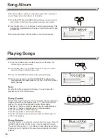 Preview for 16 page of Medeli MK401 Owner'S Manual