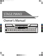 Предварительный просмотр 1 страницы Medeli SP3000 Onwers Manual