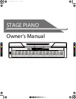 Medeli SP4000/BK Owner'S Manual предпросмотр