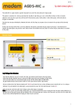 Предварительный просмотр 2 страницы Medem AGDS-MC v2 Installation Instructions Manual