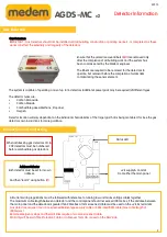 Предварительный просмотр 8 страницы Medem AGDS-MC v2 Installation Instructions Manual