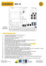 Предварительный просмотр 6 страницы Medem SEC-K Manual