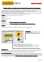 Предварительный просмотр 13 страницы Medem SEC-K Manual