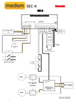 Предварительный просмотр 18 страницы Medem SEC-K Manual