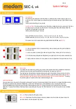 Preview for 5 page of Medem SEC-L v4 Installation Instructions Manual