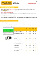 Preview for 4 page of Medem SEC-Lw Installation Instructions Manual