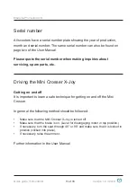 Preview for 11 page of Medema Group Mini Crosser X-Joy Quick Manual