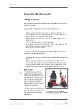 Предварительный просмотр 18 страницы medemagroup Mini Crosser X1 User Manual