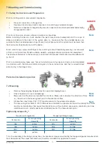 Предварительный просмотр 12 страницы MEDENUS RSP 254 Operating And Maintenance Instructions Manual