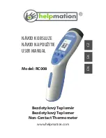 Preview for 1 page of MedeScan RC008 User Manual