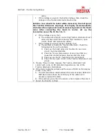 Preview for 22 page of Medha MEP 660 Troubleshooting Manual