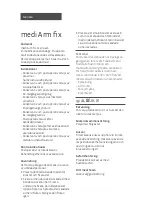 Предварительный просмотр 10 страницы medi Arm fix Instructions For Use Manual