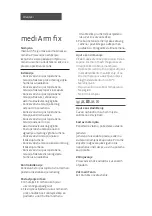 Предварительный просмотр 12 страницы medi Arm fix Instructions For Use Manual