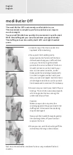 Preview for 4 page of medi Butler Off Instructions For Use Manual