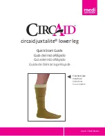 medi CircAid juxtalite Quick Start Manual предпросмотр