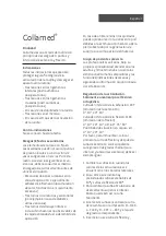 Предварительный просмотр 11 страницы medi Collamed Manual