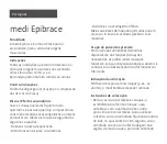 Preview for 14 page of medi Epibrace Manual