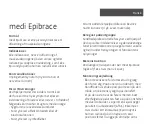 Preview for 23 page of medi Epibrace Manual