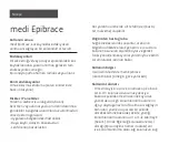 Preview for 38 page of medi Epibrace Manual