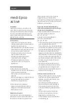 Preview for 8 page of medi Epico active Instructions For Use Manual