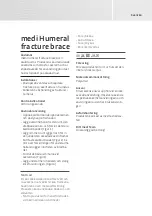 Предварительный просмотр 7 страницы medi Humeral fracture brace Manual