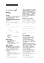 Preview for 22 page of medi Lumbamed facet Manual