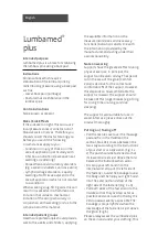 Preview for 4 page of medi Lumbamed plus E+motion Instructions For Use Manual