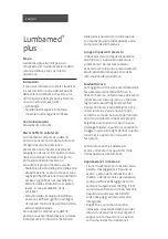 Preview for 12 page of medi Lumbamed plus E+motion Instructions For Use Manual