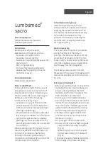 Preview for 5 page of medi Lumbamed sacro Manual