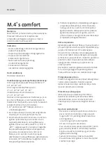 Preview for 22 page of medi M.4 s comfort Instructions For Use Manual