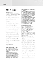 Preview for 8 page of medi M.4X-lock Instructions For Use Manual