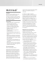 Preview for 11 page of medi M.4X-lock Instructions For Use Manual