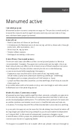 Preview for 5 page of medi Manumed active E+motion Instructions For Use Manual