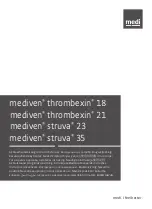 Preview for 1 page of medi mediven struva 23 Instructions For Use Manual