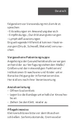 Preview for 3 page of medi Patella tendon support Instructions Manual